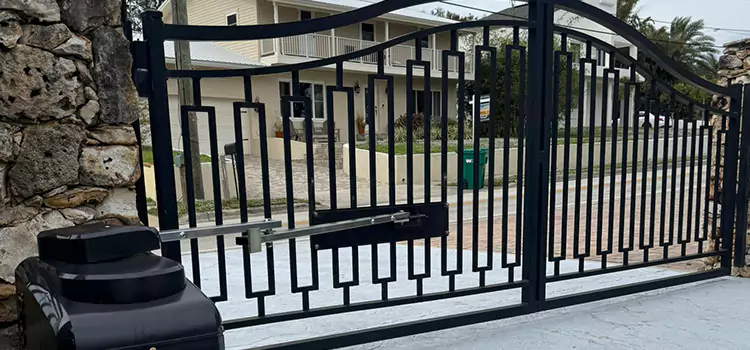 Swing Gate Opener with Keypad Montreal